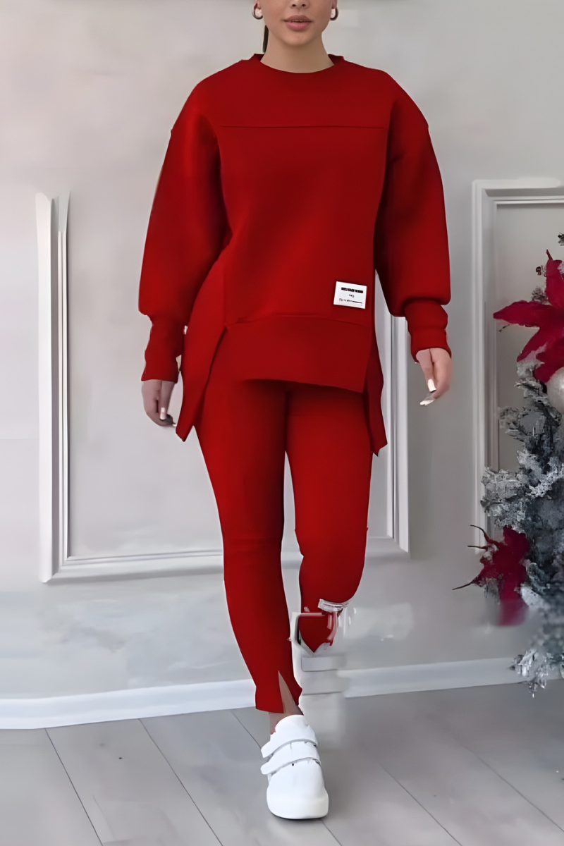 Kikay™ - Elegant & Mjuk Lounge Set för Damer – Avslappnad med Stil